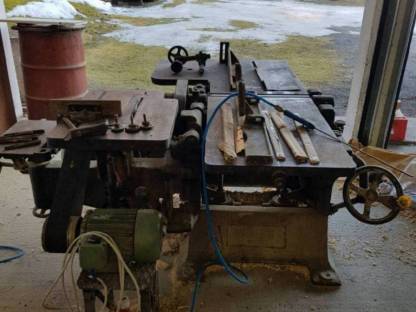 Bild 7:Hobelmaschine und Bandsäge