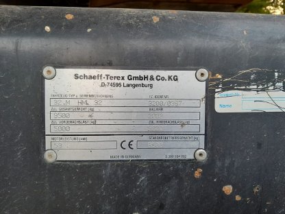 Bild 8:Schaeff Radbagger mit Zwillingsreifen HML 32