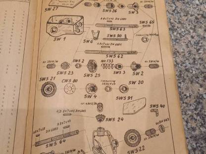 Bild 5:Betriebsanleitung und Ersatzteilliste Wolf Heumaschine