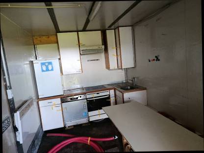 Bild 3:Bauhütte/Baustellencontainer