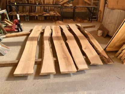 Bild 3:Ulmen und Eschenpfosten