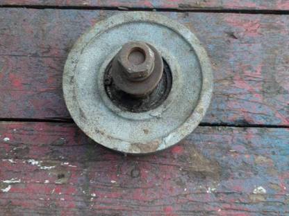 Bild 3:Spannrolle Claas Mähdrescher