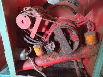 Bild 5:Komplette Sägeanlage Blockbandsäge Zenz BN 110 S Paul KME 2