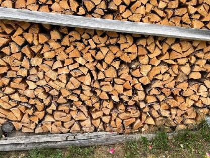 Ofenfertiges Brennholz