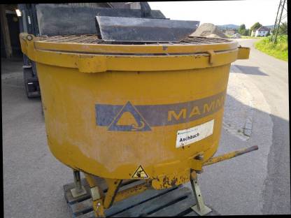 Beton Zwangsmischer Mammut TM125