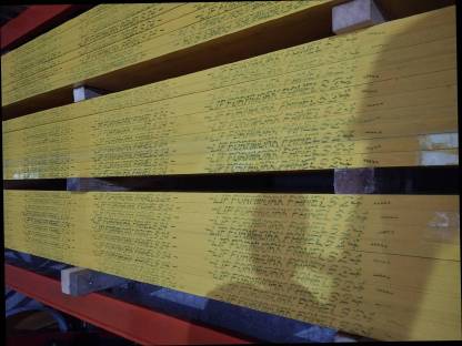 Schaltafel, Schalungsplatten 2,5 m x 0,5 m