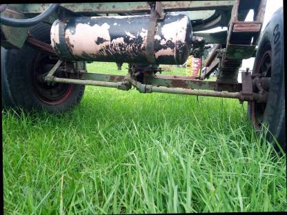 Bild 4:Rungenwagen, Holzanhänger, Langholz Anhänger