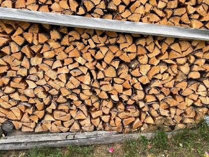 Ofenfertiges Brennholz