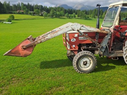 Bild 3:Frontlader für Steyr Plus 545, 548, 540