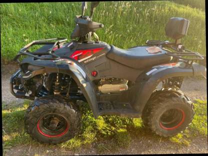 Bild 2:Linhai Quad mit Seilwinde