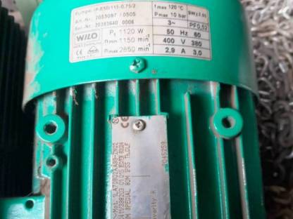Bild 4:Wilo Wasserpumpe