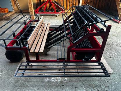 Bild 7:Bänderpflanzmaschine Bruno