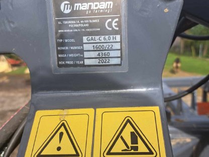 Bild 4:Scheibenegge Mandam 6m