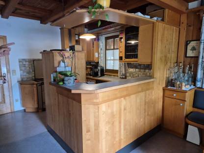 Küche Massivholz 330x250