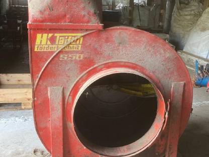 Bild 2:Heugebläse inkl. Rohre