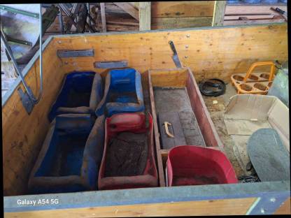 Bild 4:Anhänger, selbst gebaut, verzinkt