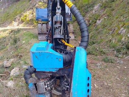 Bild 6:Prozessorbagger / Harvester ATLAS 1504M KETO 150HS