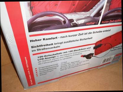 Bild 2:APA Germany Eisfrei Matte Scheibenheizung