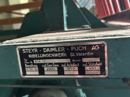 Bild 2:Ladewagen Steyr Hamster 12 m³