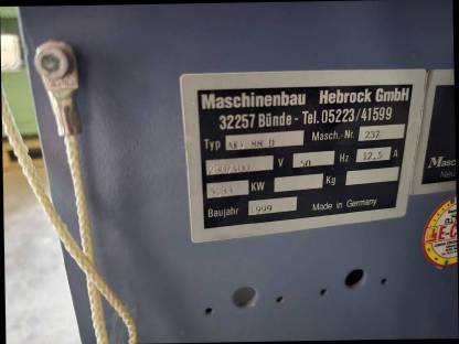 Bild 3:Herbrock AKV 88D Kantenanleimmaschine