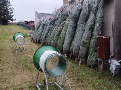 Verkaufe Christbaum-Verpackungskanonen