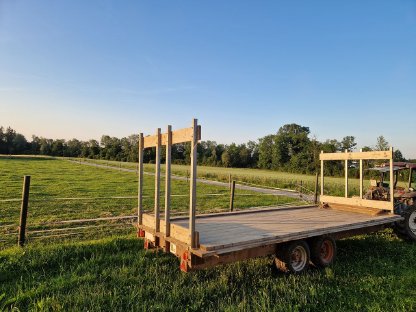 Ballentransportanhänger – Robust & Zuverlässig (Eigenbau)