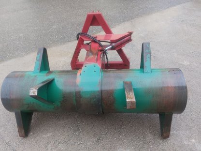 Bild 2:Siloverteilwalze Eigenbau