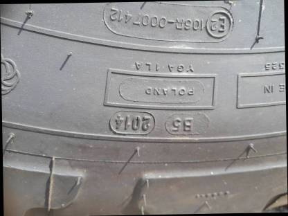 Bild 3:Traktorreifen 16.9R24 Michelin Agribib