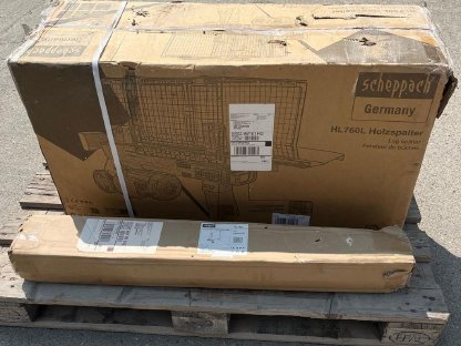 Bild 3:Scheppach Holzspalter HL760L mit Untergestell