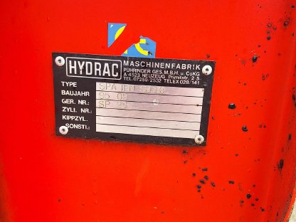 Bild 3:Siloblockschneider Hydrac S110