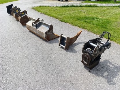 Powertilt mit Löffelset
