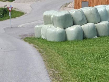 Bild 2:Silageballen 2. Schnitt