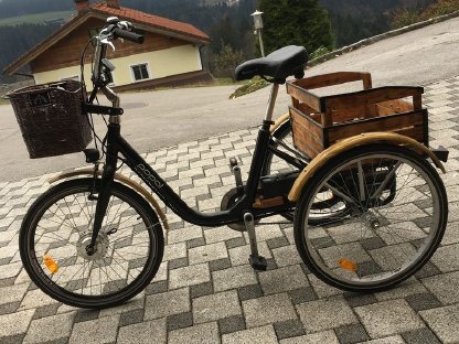 E-bike Fahrrad, Dreirad neuwertig