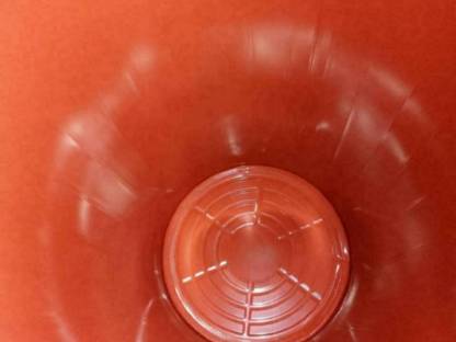 Bild 5:Fass Eisenfass Stahlfass 200 l, mit Deckel u. Ring, sauber