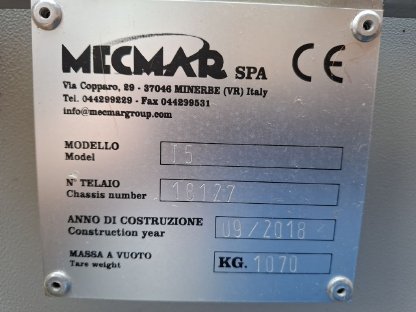 Bild 3:Stroj za toplotno obdelavo soje - MECMAR T5 - GAS