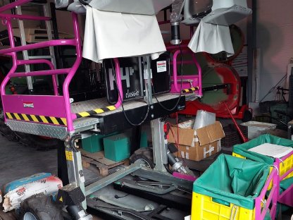 Bild 5:Erntebühne Windegger K4 Classic