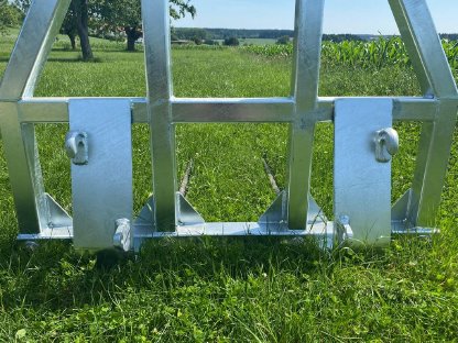 Bild 4:Ballengabel mit Euroaufnahme