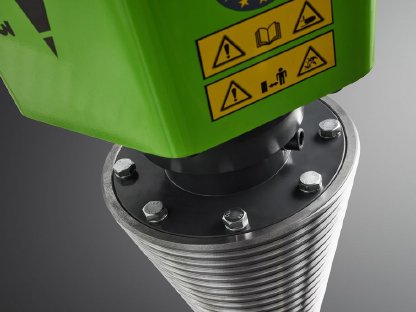 Bild 6:Kegelspalter Holzspalter Erdbohrer Bagger Linie PRO