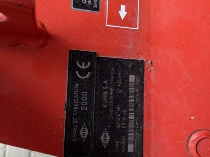 Bild 3:Kuhn GF 5801 Kreiselheuer