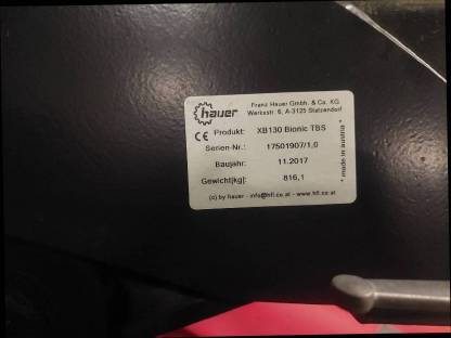 Bild 4:Hauer Frontlader XB 130 Bionic