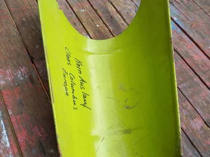 Korntank Auslaufblech Claas Mähdrescher