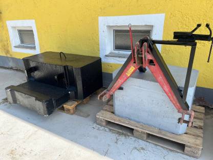 Fliegl Gewicht 1.500 kg Eigenbau 950 kg