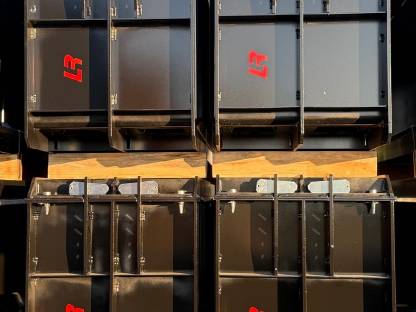 Bild 3:Lego-Schalung Betonblockschalung