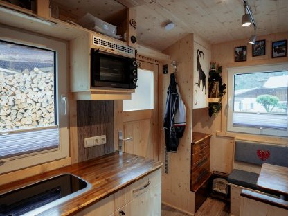 Bild 5:Fahrbare Jagdhütte / Tiny House