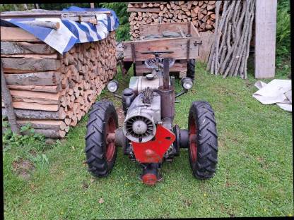 Bild 6:Einachsschlepper Vogel & Noot