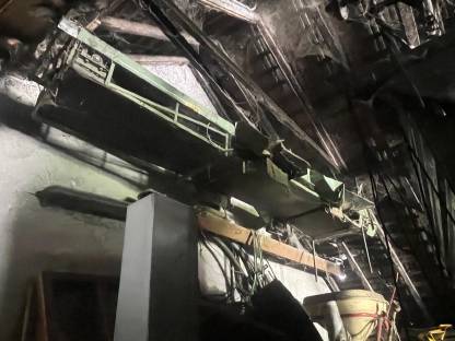 Bild 6:Kartoffel-Sortiermaschine, Förderband