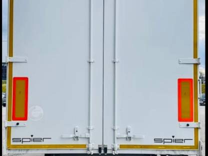 Bild 5:LKW Tandem Kofferanhänger Durchlader Spier ZGL255