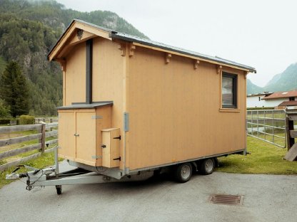 Fahrbare Jagdhütte / Tiny House