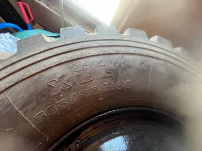 Bild 3:Unimog Felgen mit Reifen