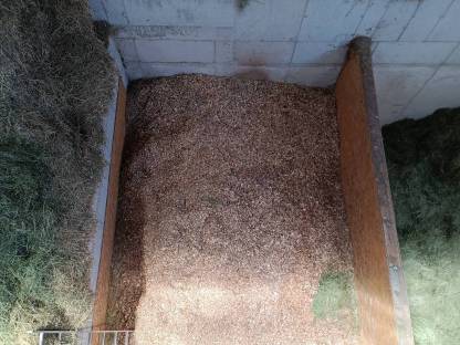 Hackschnitzel getrocknet